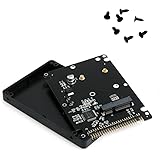 Mimgo Store mSATA to 2.5" 44PIN IDE HDD SSD mSATA to PATA Converter Adapter Card with Case