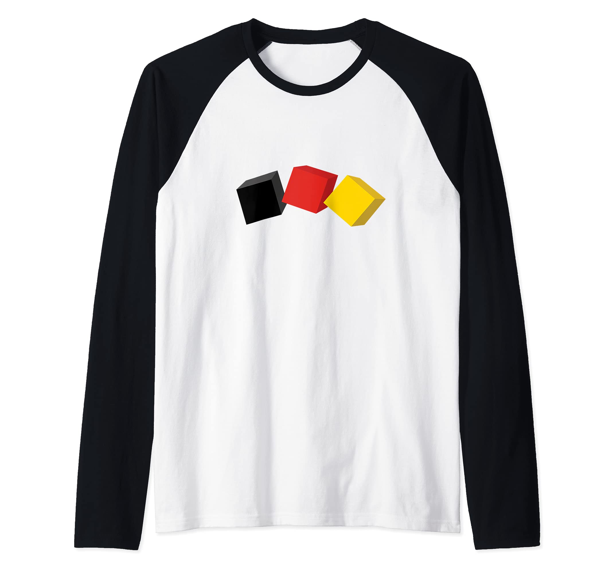 Flag Germany Raglan Baseball Tee
