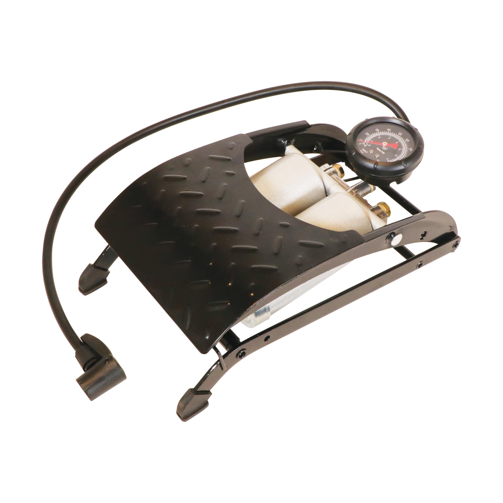 Carpoint 0678351 Foot Pump with Double Cylinder Premium