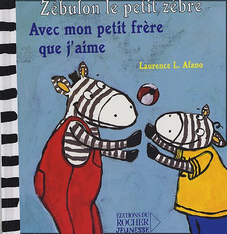 Avec mon petit frère que j'aime