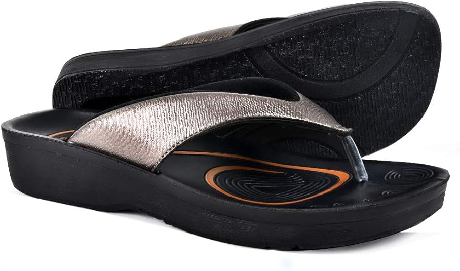 Amazon.com | AEROTHOTIC Original Orthotic Comfort Thong Style Flip Flops Sandals for Women with 