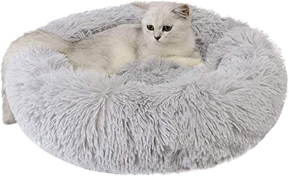 flannel bed round cat bed Flannel Cat bed red poppy pet bed machine