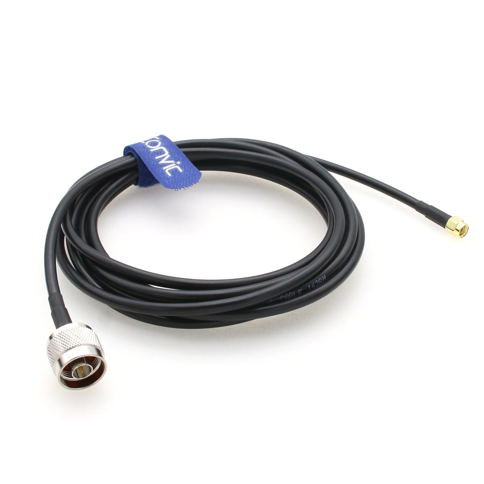 EONVIC RP-SMA Male with Female Pin to N Type Male Plug RF Pigtail Cable RG58 Low Loss Coax Cable for WiFi Antenna (9.84ft/3M)