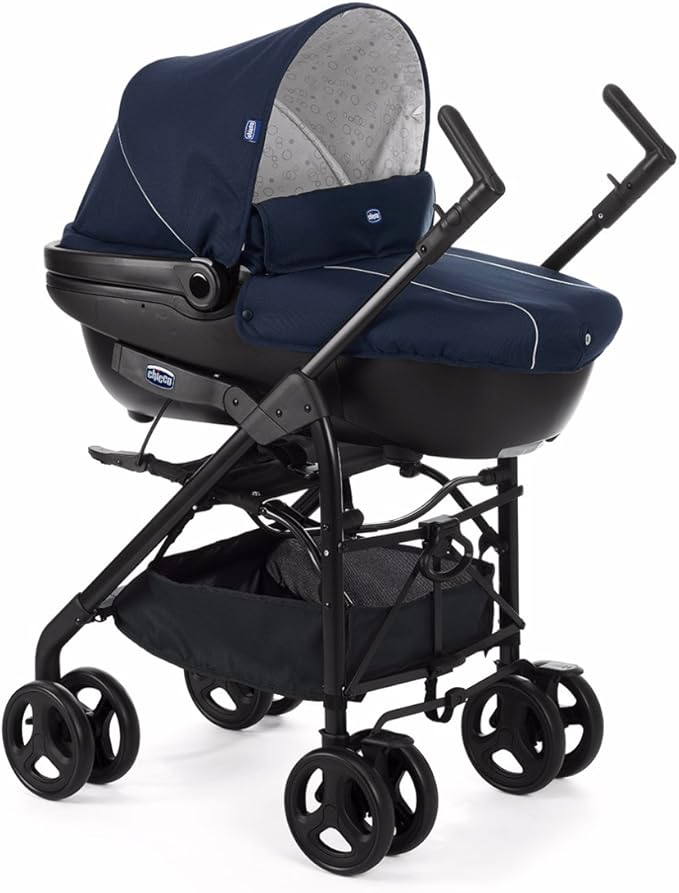 Chicco Trio Sprint Poussette 3 En 1 Avec Nacelle Et Siege Auto Bleu Amazon Fr Bebes Puericulture