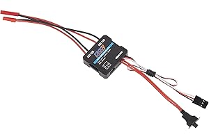 DKKY DKKY RACING DKKY RC Brushed ESC 40A, RC Motor Electric Speed Controller for 1/16 1/18 1/24 RC Crawler AX24 FCX24 FCX18 RC Accessories Parts (1 Piece)