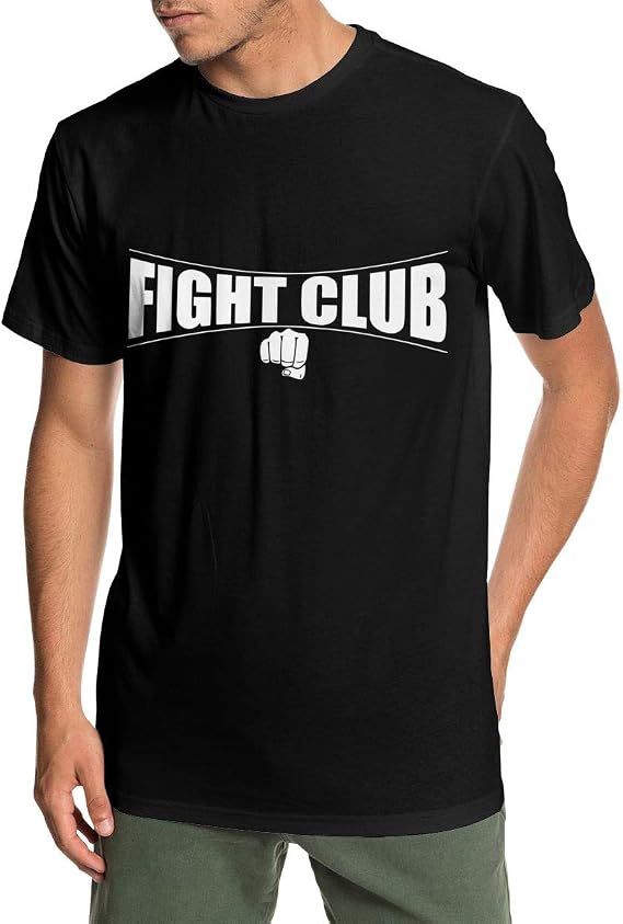 Amazon Co Jp Fight Club ファイトクラブ メンズ トップス 夏 半袖 吸汗 速乾 個性デザイン おしゃれ プリント 丸ネック Tシャツ 服 ファッション小物