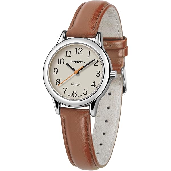 Women\'s Grey/Gold Tone Buckle Closure Faux Leather Strap Crystal Lens Watch Amazon.com: Amazon Essentials Women main image 4