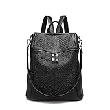 Kaoko Convertible Backpack Purse for Women, Anti-Theft Purse Backpack Leather Sh