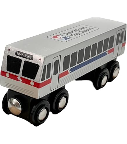 丹生明里 サイン入り Happy train2023 Amazon.com: MUNI PALS MP05_1105 Wooden Subway Train Car Septa NHSL