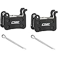 2 Pairs Bicycle Resin Disc Brake Pads for Shimano XT M765 M775 M776 LX M585 XTR M965 M966 M975 SLX M665 T665 Deore M535 M595 M596 Saint Hone Alfine