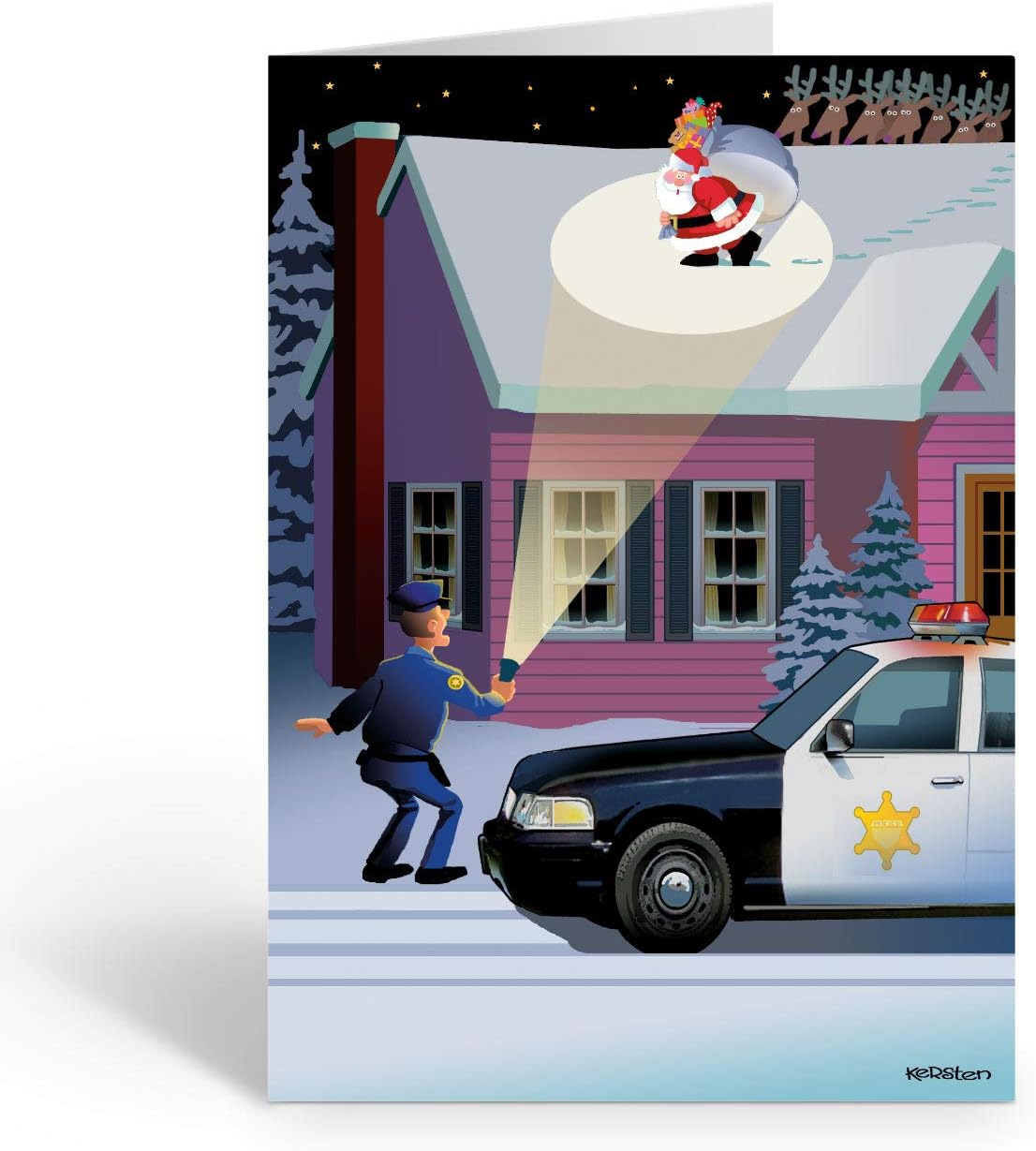 Police Christmas Cards 