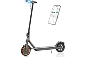 Aovowheel Electric Scooter for Adults, Folding E Scooter with 350W/500W Motor 16/21 Mph Top Speed, Max 19-23 Miles Long Range, 8.5''/10'' Solid Tires Commuting Scooters with Dual Brakes System, APP