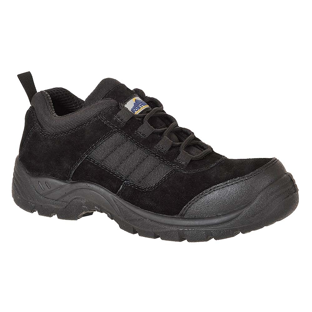 Portwest Portwest Compositelite Trouper Shoe S1, Size: 48, Colour: Black, FC66BKR48