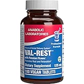 Valerian Root for Sleep and Relaxation - Gentle Magnesium Supplement for Sleep and Mood Support with Passion Flower and Valerian Root Extract - Vegan Non-GMO & Made in The USA - 100 Servings