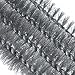 Tadge Goods BBQ Grill Brush Scraper Tool - Premium Stainless Steel Barbecue Grilling Accessories for Ultimate Grate Cleaning - Great on Weber, Napolean Grills, 4 Row