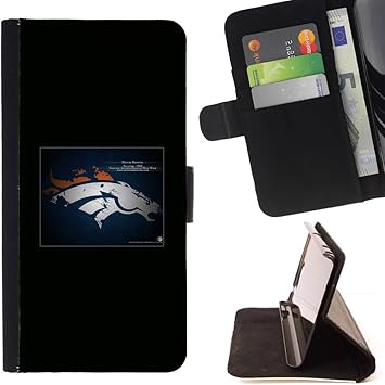 Denver Bronco NFL - - Prima caja de la PU billetera de cuero ...