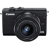 Canon EOS M200 Mirrorless Digital Camera with 15-45mm Lens International Version