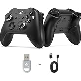 GuliKit ES MAX Gaming Controller,Fast Bluetooth Wireless &amp; Wired Gamepad | for PC/Steam/Switch/Android, Angle TMR Sticks, Dual-mode Triggers, Back Buttons, Switch 2 Wakeup &amp; Gyro, Versatile Adapter