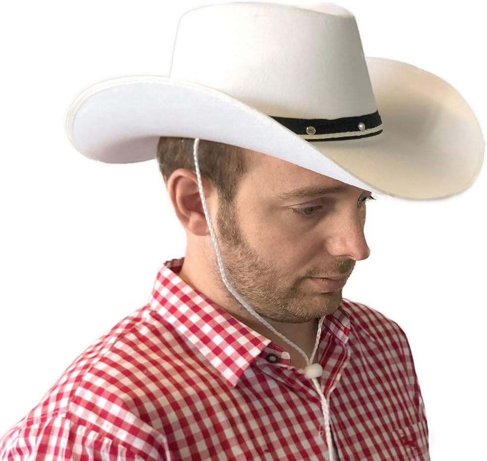 Boland Adult Wichita Cowboy Hat, Western Fancy Dress Accessory, Unisex, for Men and Women Sheriff, Rodeo, Party, Festival - Image 4