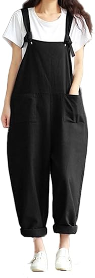 linen overalls amazon