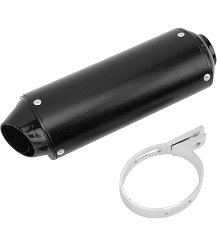 Exhaust Motorcycle Muffler, 32mm/1.3in Exhaust Muffler