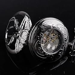 Skeleton Goat Manual Winding Men's Mechanical