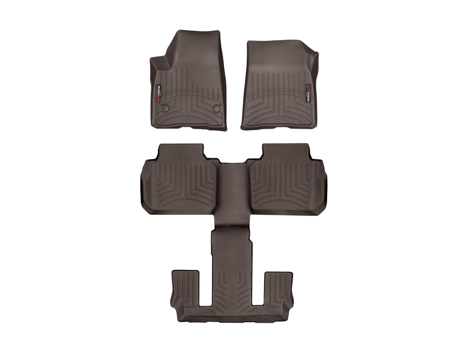 Weathertech Floorliner Floor Mats For Gmc Acadia 2017 2019 Grey