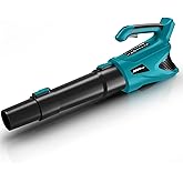 HEINPRO Cordless Leaf Blower Up to 500CFM Compatible with Makita 18V Battery (Tool Only), Electric Leaf Blower Cordless with 5 Speed Modes, Handheld Battery Powered Leaf Blowers for Lawn Care