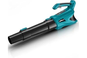 HEINPRO Cordless Leaf Blower Up to 500CFM Compatible with Makita 18V Battery (Tool Only), Electric Leaf Blower Cordless with 5 Speed Modes, Handheld Battery Powered Leaf Blowers for Lawn Care
