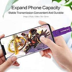 WANSENDA 128GB USB C Flash Drive, 2 in 1 USB