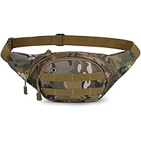 DAITET Fanny Pack for Men, Women, Kids, Waist Bag Adjustable Belt, Waterproof Travel Bag, Running Bag