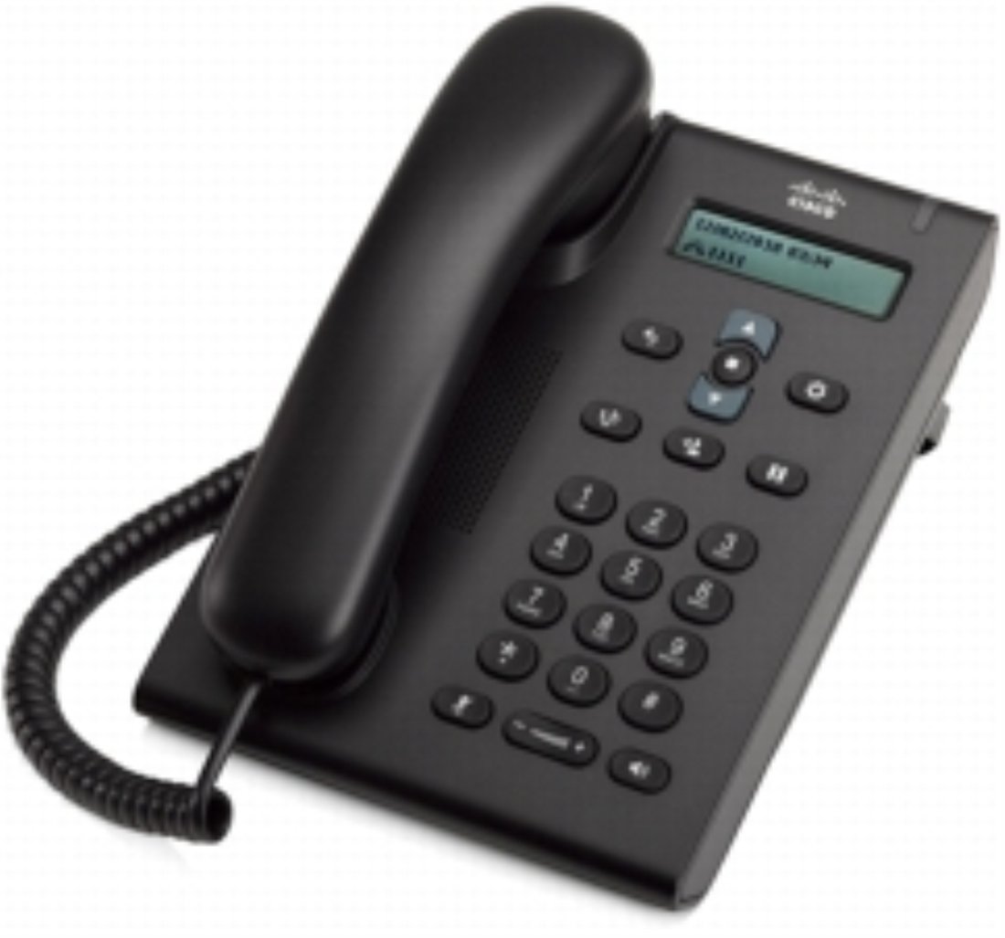 Cisco Unified SIP Phone 3905, Charcoal, Standard Handset Black