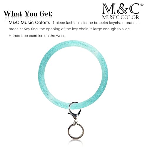 Large Keyring Silicone Key Ring Bracelet Oventurethe Original