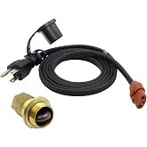 Zerostart Engine Block Heater for Honda Acura Cadillac 28mm 400W | 3100006, CSA Certified, 120 Volts, Fits Saab