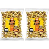 Atkinson's Mary Jane Old Fashioned Peanut Butter Chewy Taffy, 2 lb Bulk Bag | Bulk chewy retro candy, gluten free, kosher, vegan. Texas made since 1932.