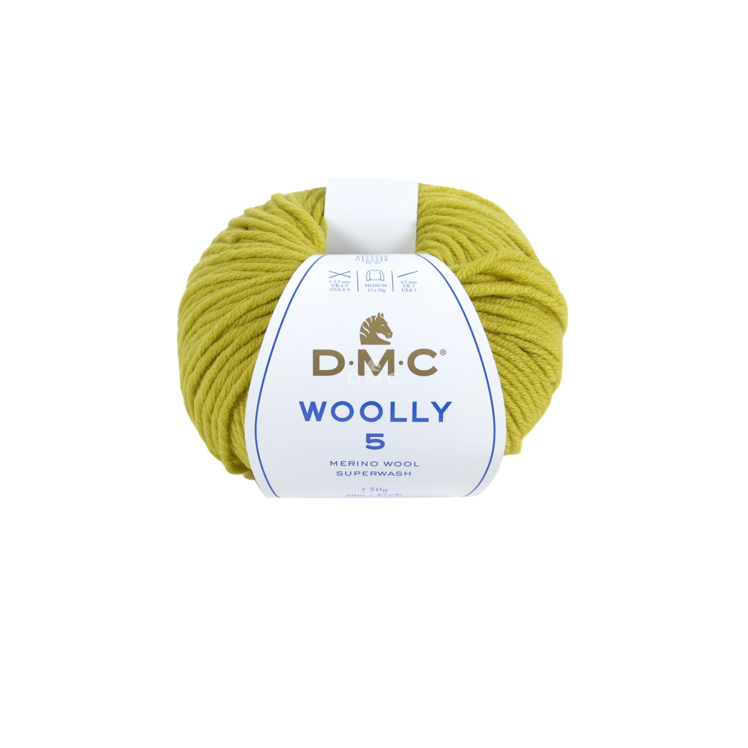 DMC Woolly 5" Merino Wool, Colour (82), 50g