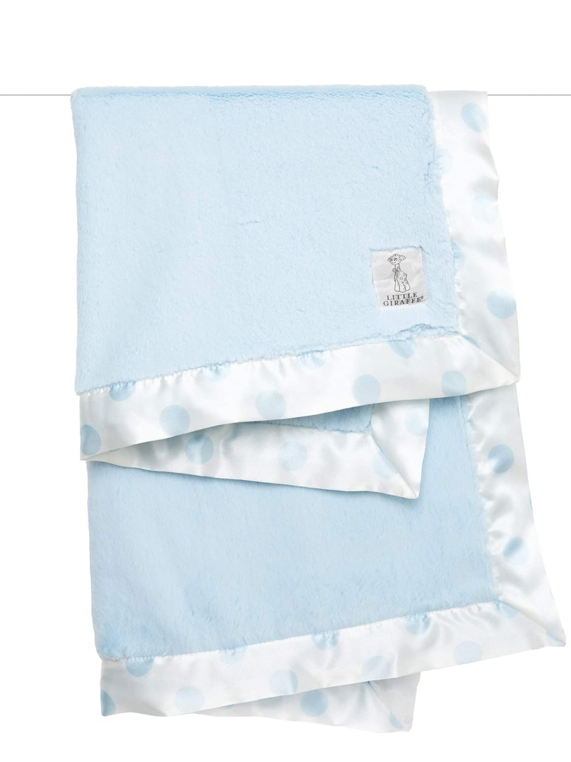 little giraffe luxe baby blanket