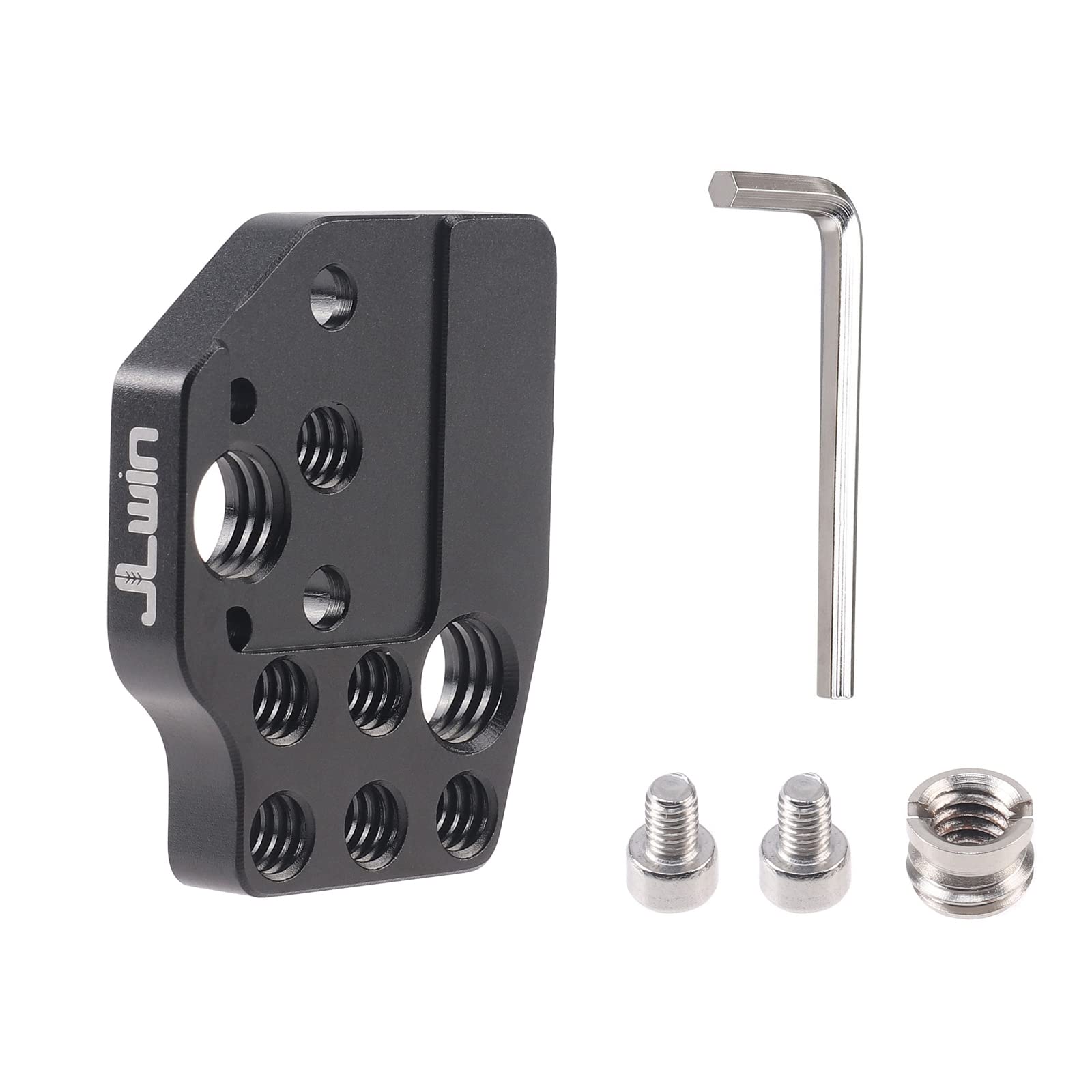 FOTGA Expansion Mounting Plate with Cold Shoe and 1/4"-20 and 3/8"-16 Thread for DJI Ronin S/SC/RS2/RSC2/RS3/RS3 PRO/RS3 Mini Gimbal Stabilizer, Monitor, Magic Arm, Microphone, LED Video Light