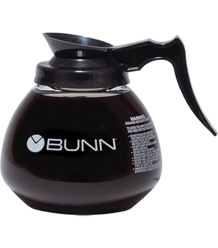 Amazon.com: BUNN Coffee Pot Decanter/Carafe, 2 Black Regular and 1 Orange  Decaf, 12 Cup Capacity, Set of 3: Coffeemaker Carafes: Home & Kitchen