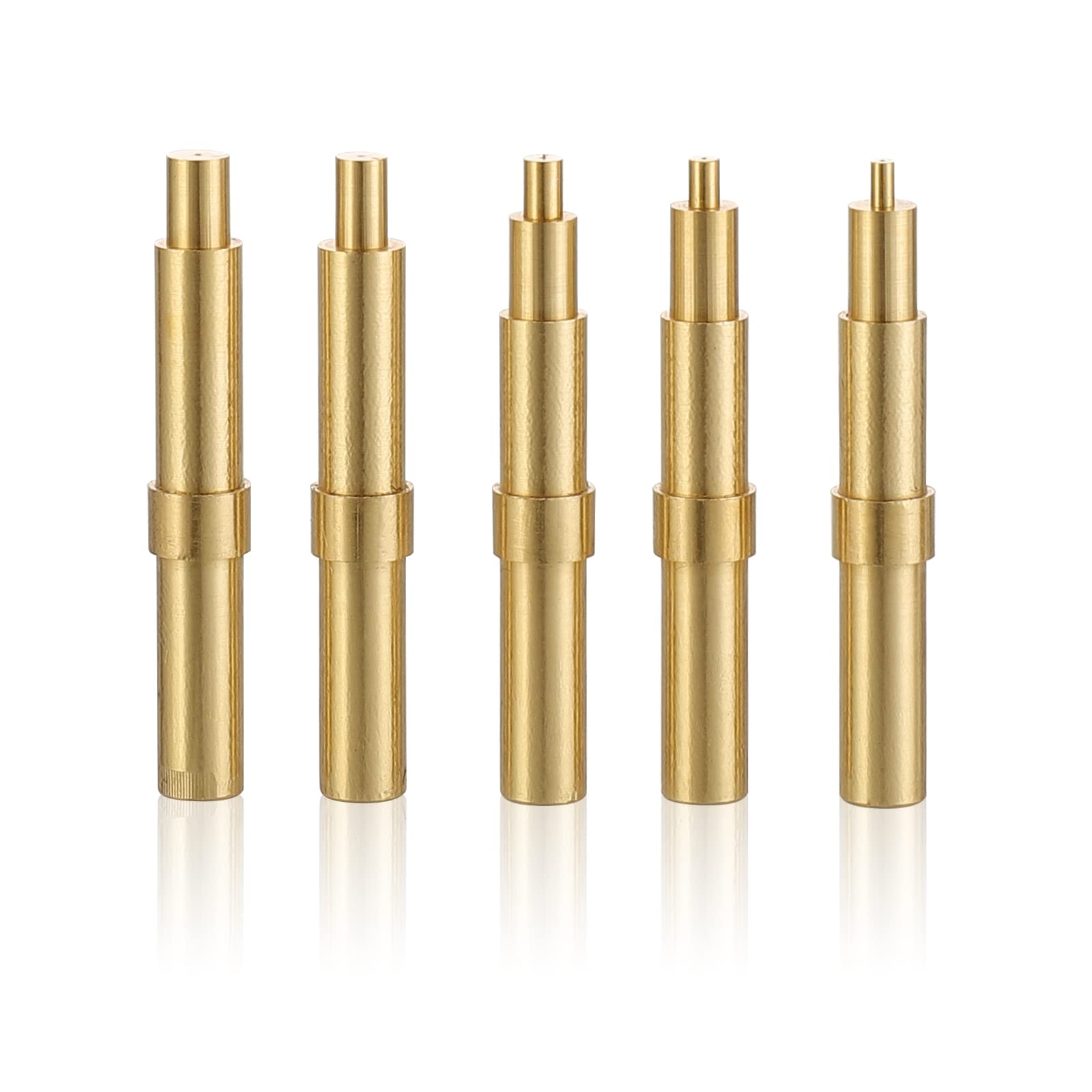 FandWay Heat-Set Insert Soldering Tips Adaptor for Install M2 M2.5 M3 M4 and M5 Thread Insert Nut.Compatible with Weller WES51 Soldering Irons,Used for Connecting 3D Printed Parts.