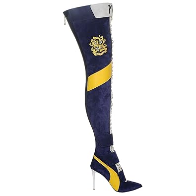 rihanna puma thigh high boots