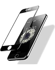POSUGEAR Vetro Temperato, Pellicola Protettiva Compatibile per iPhone 7/8,3D Full Coverage, 9H Durezza Scratch Resistente - Nero