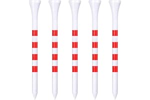 Zivisk Wooden Golf Tees, 2-3/4" 3-1/4" Long Tees Golf 100 Count