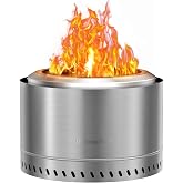 Smokeless Fire Pit, Portable Firepit Outdoor, 20 Inch Stainless Steel