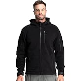 BAERSkin Tactical Hoodie Jacket for Men - Military Style Fleece Sweater for Cold, Rain, Wind or Snow