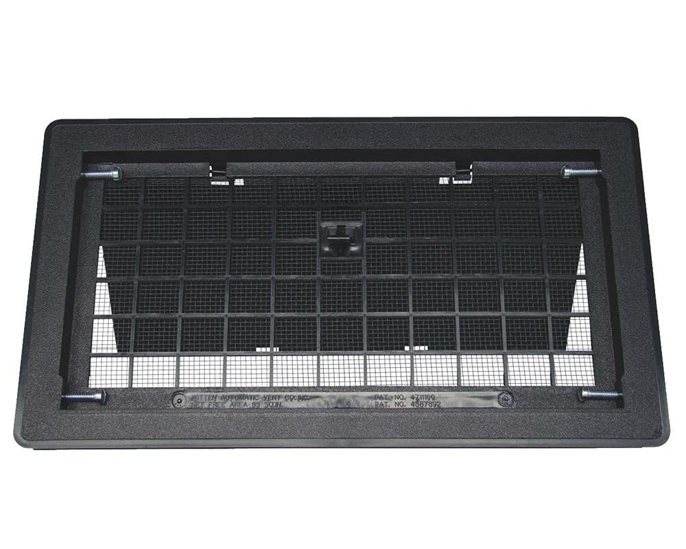 Photo 1 of Witten 500bl Manual Foundation Vent With Damper, Black