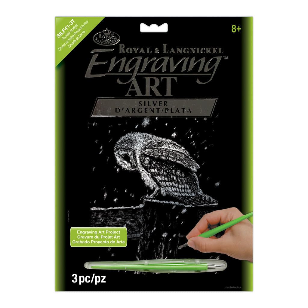 Royal Brush Silver Foil Engraving Art Kit, Multi-Colour
