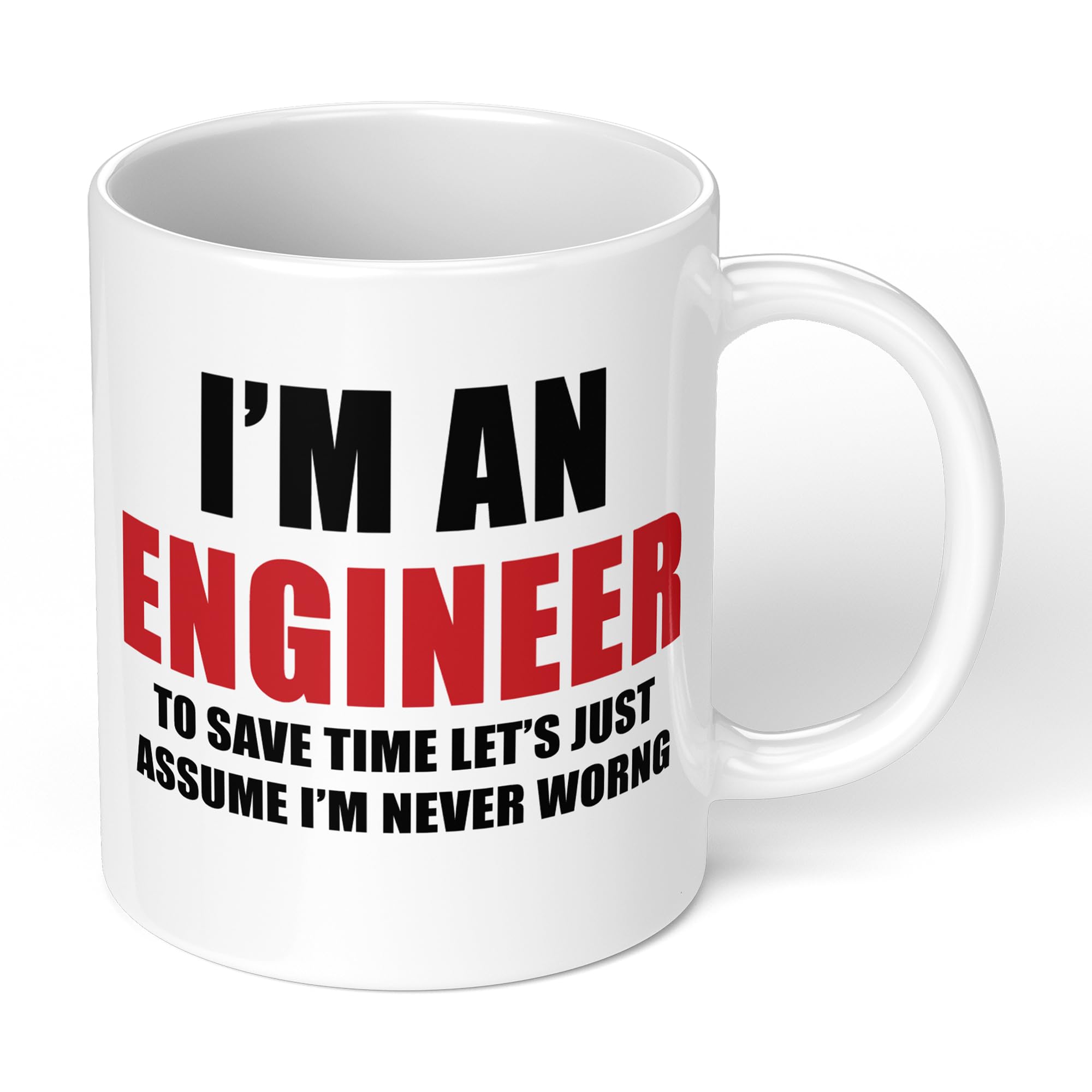 I'm an Engineer Cute Coffee Mug Ceramic Inspirational Gifts for Kids Women Girls Birthday Gifts