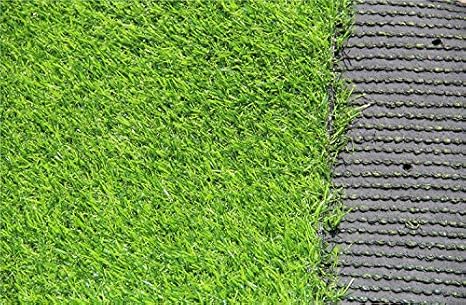 Ez4garden - Césped artificial de tres tonos, 3 cm, altura de la hoja