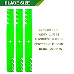 JSXDNWYJ Mower Mulching Blades for S Cag F erris